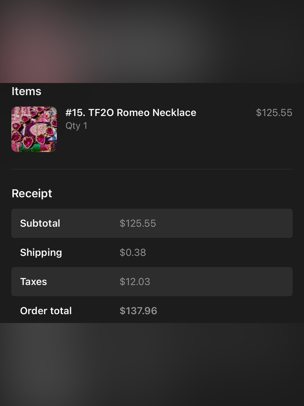 Feed Me Gems TF20 Romeo Necklace New $137 - Picture 5 of 5
